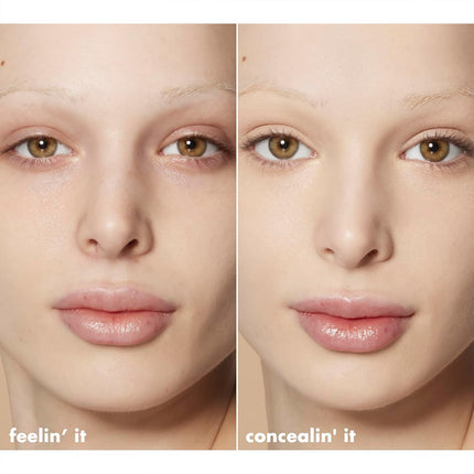 Hydrating Camo Concealer, Covers Blemishes & Under-Eye Circles, Full-Coverage & Delivers a Satin Finish, Vegan & Cruelty-Free, Light Ivory
