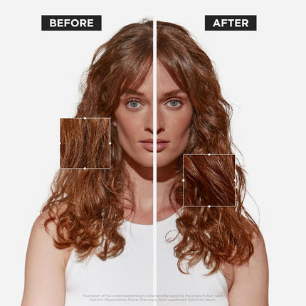 Kerastase Nutritive 8H Magic Night Serum - Overnight Treatment for Dry Hair, Enhances Shine, Nourishes and Reduces Frizz, with Plant-Based Proteins, for All Hair Types