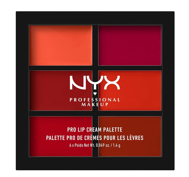 Pro Lip Cream Palette, the Reds, 0.317 Ounce