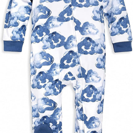 Boys' Organic Cotton, Sleep and Play Footed Pajamas