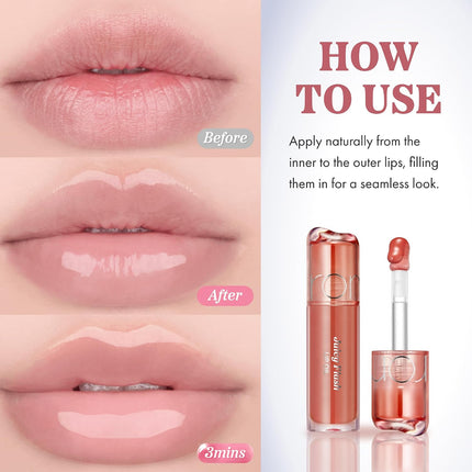 JUICY FLASH LIP OIL 05 PEAR BEIGE
