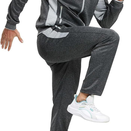 Men'S Tracksuits Sweatsuits for Men Sweat Track Suits 2 Piece Casual Athletic Jogging Warm up Full Zip Sets