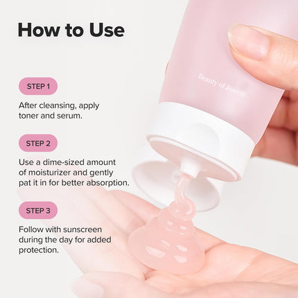 Red Bean Water Gel Hydrating Peptide Hydro Boost Moisturizer for Acne Prone Dry Skin, Korean Skin Care for Men and Women, 100Ml, 3.38 Fl.Oz