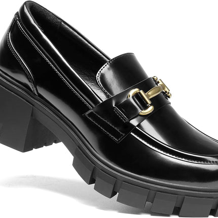 Women'S Platform Chunky Loafers