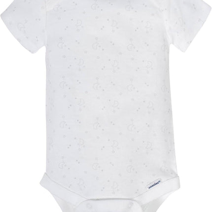 Unisex-Baby 8-Pack Short Sleeve Onesies Bodysuits