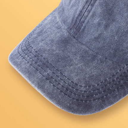 3 Packs Washed-Cotton Plain Baseball Cap, Vintage Adjustable Dad Hats Gift for Men/Women,Unstructured