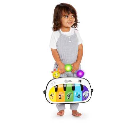 4-In-1 Kickin' Tunes Music and Language Play Gym and Piano Tummy Time Activity Mat