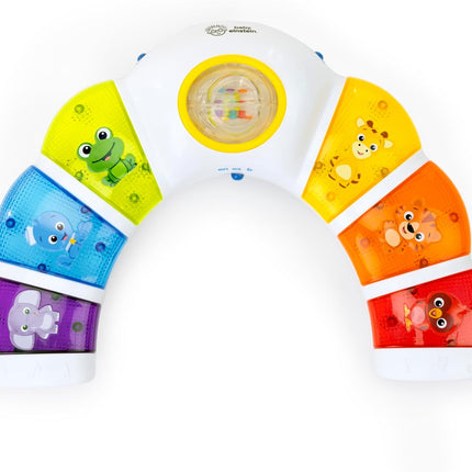 Glow & Discover Light Bar Musical Toy, Activity Station, Sitting up and Tummy Time Toy, Color and Animal Learning Toy, Infant Ages 3 Months+