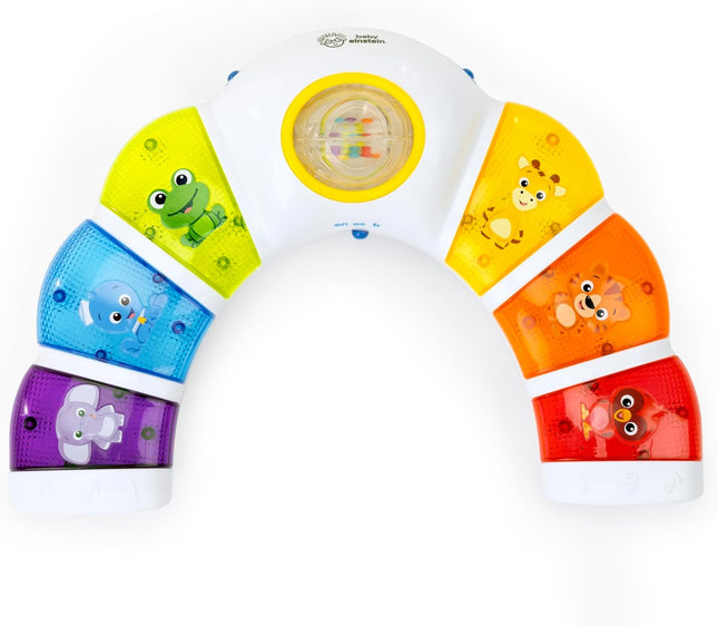 Glow & Discover Light Bar Musical Toy, Activity Station, Sitting up and Tummy Time Toy, Color and Animal Learning Toy, Infant Ages 3 Months+