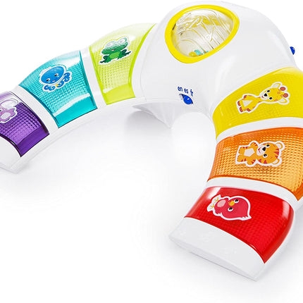 Glow & Discover Light Bar Musical Toy, Activity Station, Sitting up and Tummy Time Toy, Color and Animal Learning Toy, Infant Ages 3 Months+