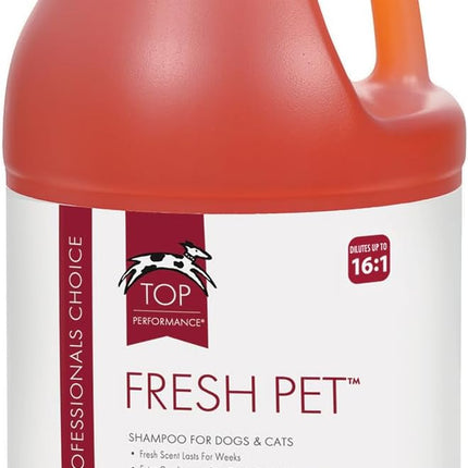 Fresh Pet Shampoo, 1-Gallon,Black