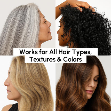 Deep Conditioning Hair Mask for Damaged Hair Treatment – Keratin Hair Care for Hydrating Growth Repair Moisturizing – Dry Curly Color Refreshing – 10 Fl Oz, White