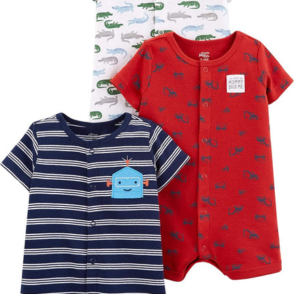 Baby 3-Pack Snap-Up Rompers