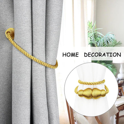 Magnetic Curtain Tiebacks Decorative Curtain Holders for Drapes
