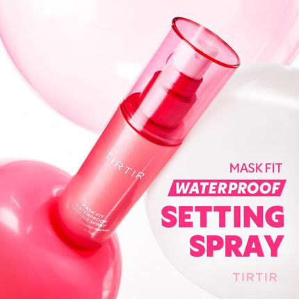 Waterproof Setting Spray – 24 Hour Long Lasting Fix, Sweatproof Water Resistant Makeup Finisher – Ethanol Free, Semi Matte Finish for Oily Skin – Korean Makeup Fixer