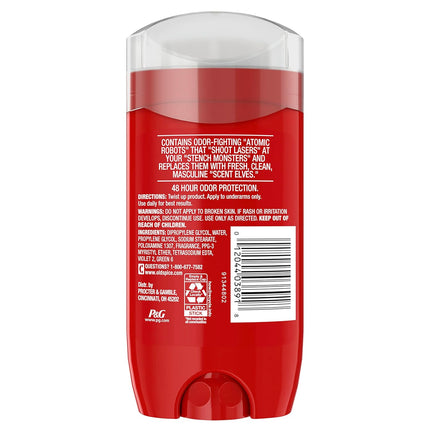 Aluminum Free Deodorant for Men, High Endurance, 24/7 Sweat Defense & Odor Protection to Eliminate Odors, 24/7 Freshness & Lasting Scent, Sport Scent, 3.0 Oz (Pack of 3)
