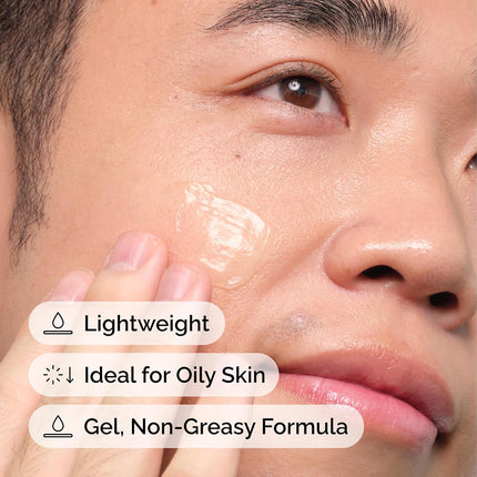 Natural Moisturizing Factors + Beta Glucan, Lightweight Gel Moisturizer for All-Day Hydration, 3.4 Fl Oz