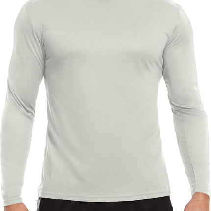 7 Pack Men Dry Fit Workout Long Sleeve Athletic Gym UPF SPF UV Sun Protection Quick Dry Lightweight Shirts