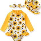 Yellow Sunflower / 3-6 Months