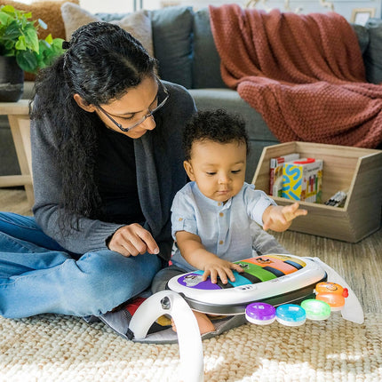 4-In-1 Kickin' Tunes Music and Language Play Gym and Piano Tummy Time Activity Mat