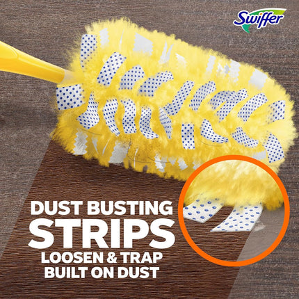 Dusters Heavy Duty Multi-Surface Duster Refills for Cleaning, Unscented, 11 Count