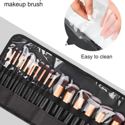 Makeup Brush Holder,Makeup Brush Organizer,Travel Makeup Brushes Bag Cosmetic Bags Pouch for Women Cosmetic Brushes Makeup Artist -Brushes Not Included