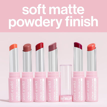 Soft Blur Matte Lipstick, Velvety Semi-Sheer Buildable Color, Soft Matte Powdery Finish, Comfortable Wear, Vegan & Cruelty-Free - Nude for Love