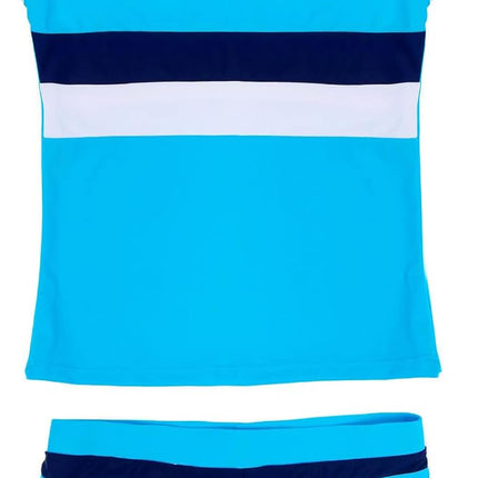 Little Girls' Summer Swimwear Two Piece Boyshort Tankini Kids Swimsuit
