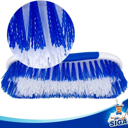 Multi Purpose Heavy Duty Scrub Brush - Pack of 2 | Strong Bristles with Effective Scrubbing Power, Ideal for Kitchen, Bathroom, Shower and Everyday Household Cleaning.