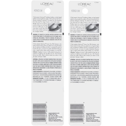 L'Oreal Paris Voluminous Smoldering Eyeliner, Black, 0.056 Oz, 2 Count