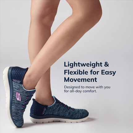 Women'S Summits Dazzling Haze Hands Free Slip-Ins Sneaker