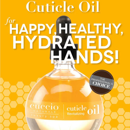 Naturale Milk & Honey Revitalizing Cuticle Oil, Lightweight Fast-Absorbing Hydrating Nail & Cuticle Conditioner, Cold-Pressed Oils + Vitamin E, 2.30 Fl Oz