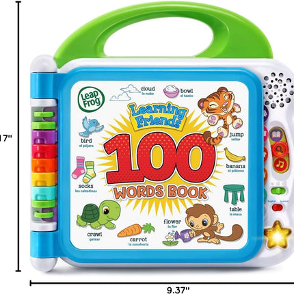 Learning Friends 100 Words Book, Green