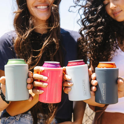 Hopsulator Duo 2-In-1 Can Cooler Insulated for Cans + 100% Leak Proof Tumbler with Lid | Can Insulated for Hard Seltzer, Beer, Soda and Energy Drinks