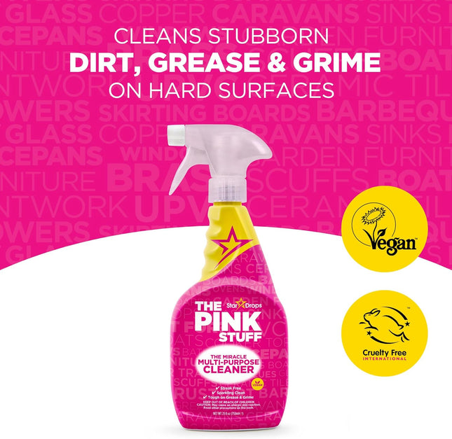 - the Pink Stuff - the Miracle Multi-Purpose Cleaner Spray- 25.36 Fl Oz