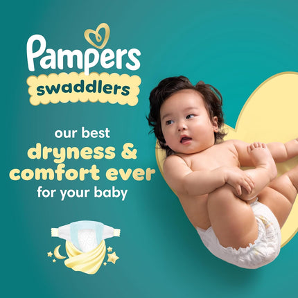 Swaddlers Diapers, Size 0 (Up to 10 Lbs), 84 Count, Hypoallergenic, Absorbent, Keeps Baby Dry and Comfortable, Skin Safe Disposable Newborn Baby Diaper