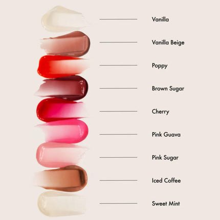 Lip Butter Balm - Moisturizing Lip Gloss for Instant Shine + Sheer Color - with Nourishing Shea Butter - Everyday Makeup + Skin Care Summer Essentials - Vegan - Pink Guava (.5 Oz)
