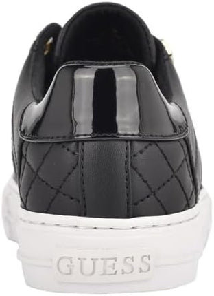 GUESS Women’s Loven Sneakers – Quilted Lace-Up Platform Fashion Shoes