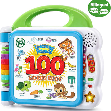 Learning Friends 100 Words Book, Green