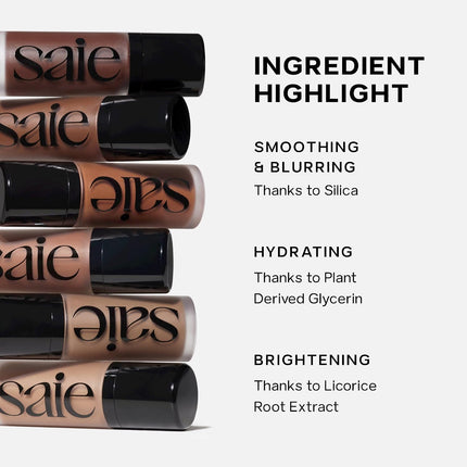 Dew Bronze - Hydrating Liquid Bronzer Stick for a Sun Kissed Glow - Liquid Contour Stick Infused with Nourishing Skin Care Ingredients - Sculpted Face Makeup Essential - Salt (0.4 Oz)