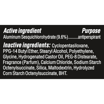 Degree Men Ultraclear Antiperspirant Deodorant Black+White 2 Count 72-Hour Sweat & Odor Protection Antiperspirant for Men with Motionsense Technology 2.7 Oz