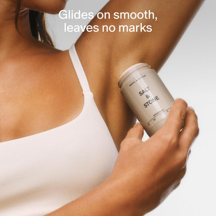 Aluminum Free Deodorant | Extra Strength 48 Hour Protection for Women & Men | Made with Seaweed Extracts, Niacinamide & Prebiotics | Santal & Vetiver