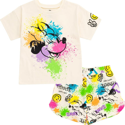 T-Shirt and French Terry Shorts Outfit Set Infant to Big Kid Sizes (12 Months - 14-16)