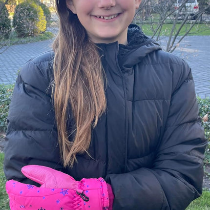Kids Waterproof Winter Thinsulate Warm Gloves