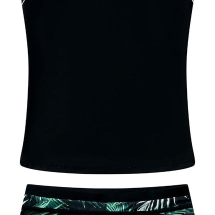 Little Girls' Summer Swimwear Two Piece Boyshort Tankini Kids Swimsuit