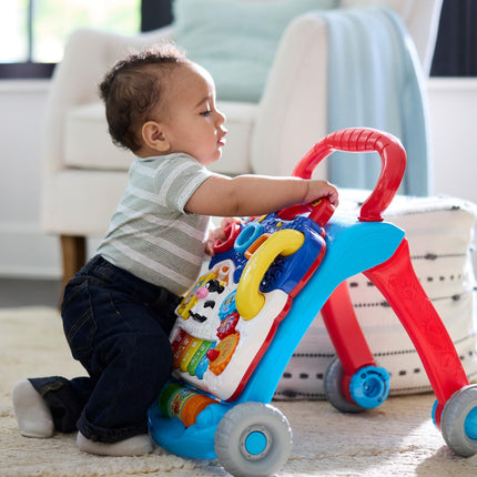 Sit-To-Stand Learning Walker (Frustration Free Packaging), Blue