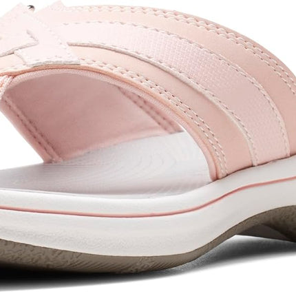 Clarks Women’s Breeze Sea Flip-Flops – Adjustable Lightweight Casual Sandals