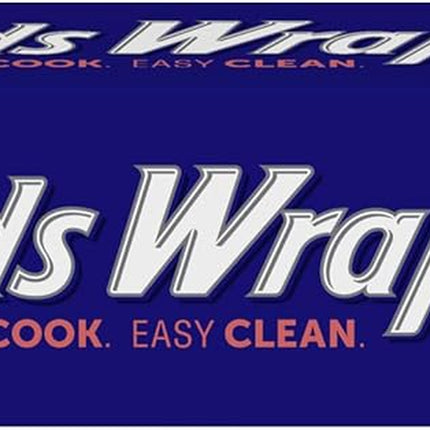 Wrap Everyday Strength Aluminum Foil Roll, Freezer Safe and Grill Safe, Great for Foil Packets and Home Cooking, 12 Inches Wide, 200 Total Sq. Ft.