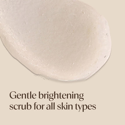 Aveeno Positively Radiant Skin Brightening Exfoliating Daily Face Wash Scrub, Gentle with Moisture-Rich Soy Extract, Helps Improve Skin Tone & Texture, Oil- & Soap-Free, Hypoallergenic, 5 Oz​