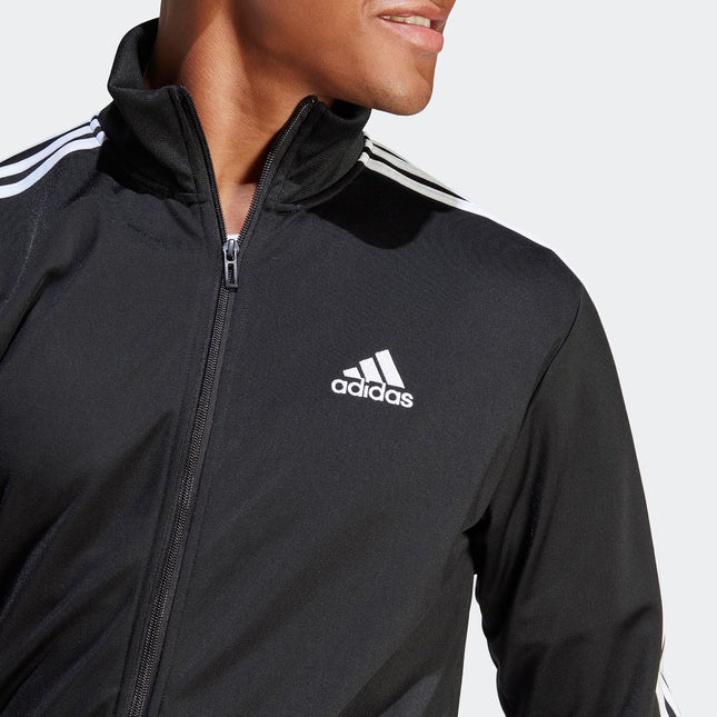 Adidas Men'S Basic 3-Stripes Tricot Track Suit